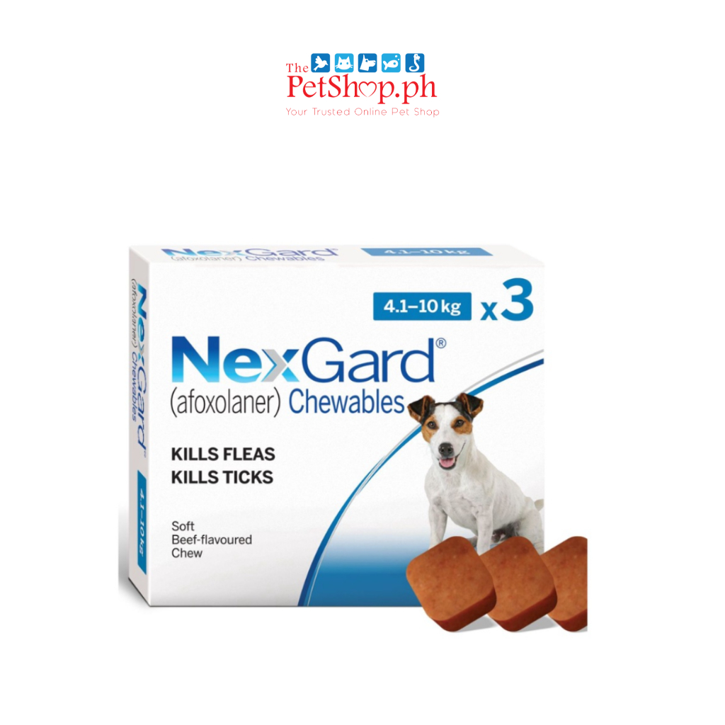 NexGard Chewable Tables for Dogs 4-10kg ( 1 tablet ) | Shopee Philippines