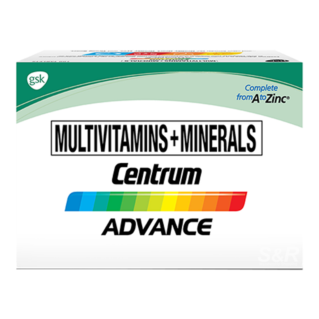 Centrum Advance Multivitamin 100pcs Shopee Philippines