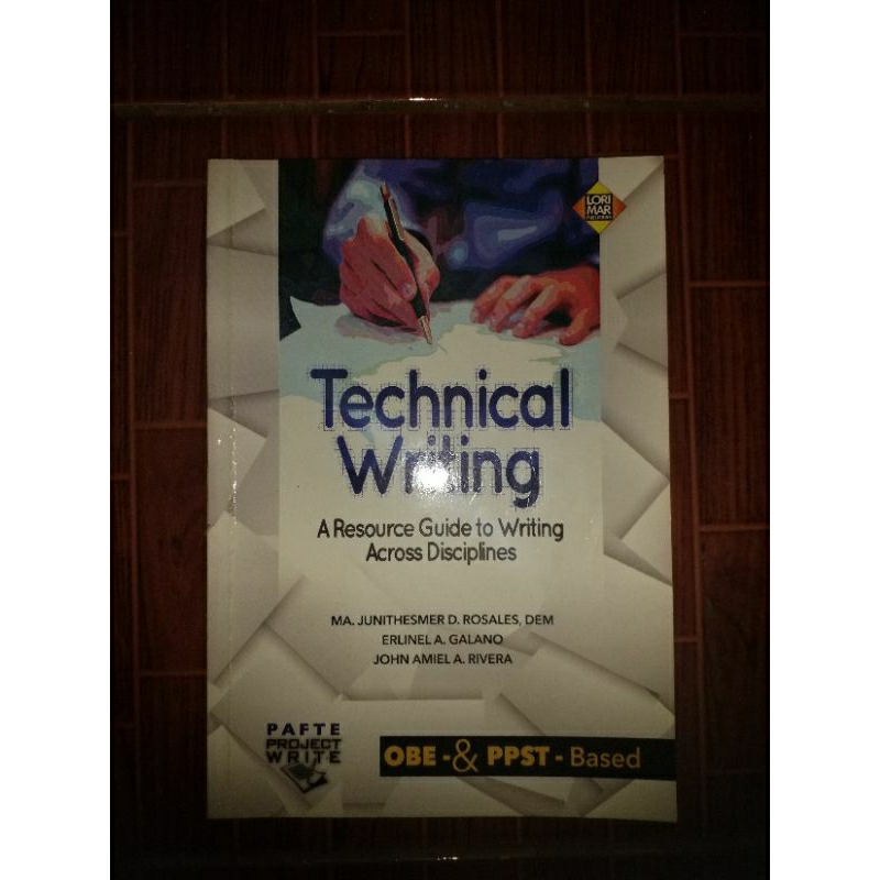 Technical Writing Textbook (LORIMAR Publishing) | Shopee Philippines