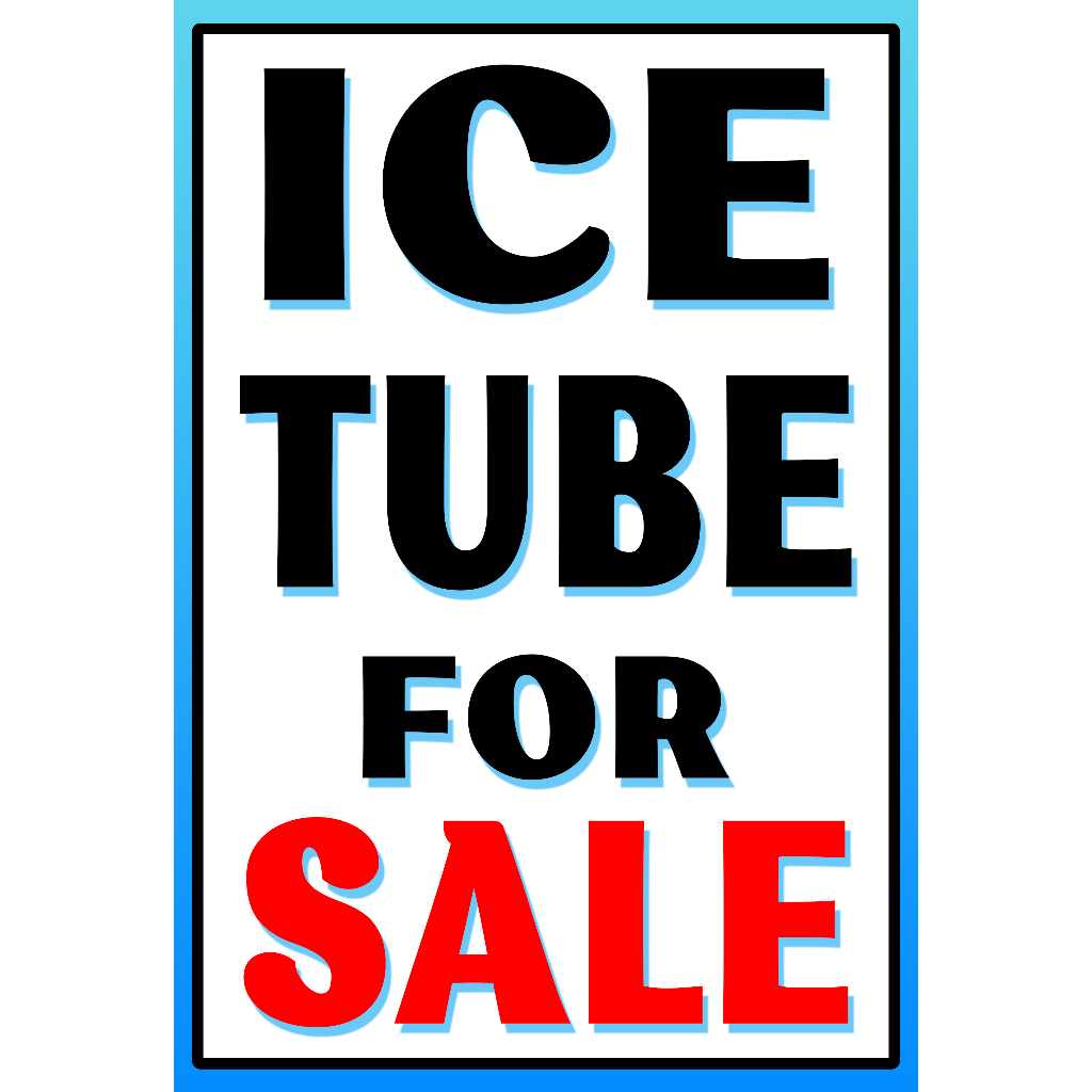 Ice For Sale Signage