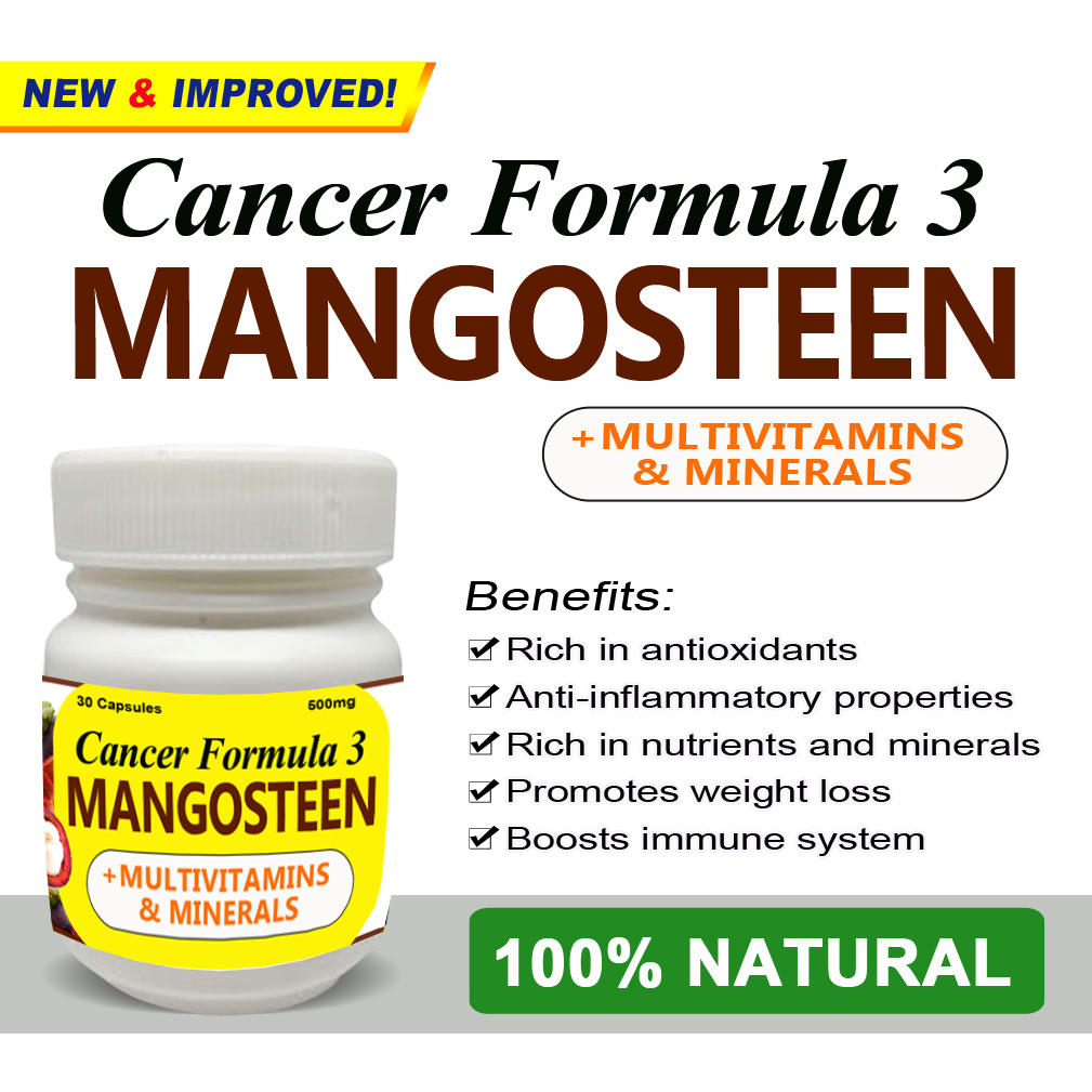 Cancer Formula 3 Mangosteen ( 30 Capsules ) | Shopee Philippines