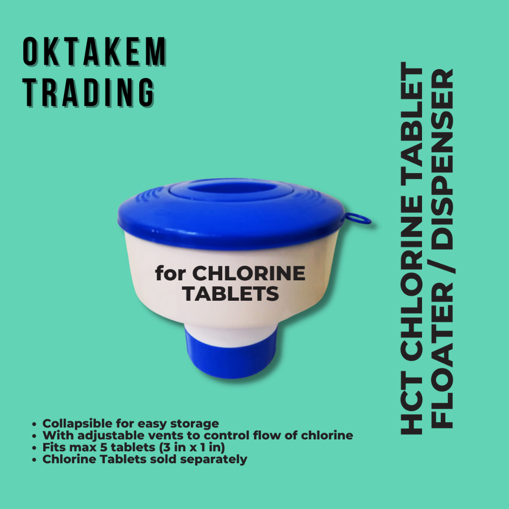 Chlorine Tablet Dispenser HCT Floater Collapsible for HCT Chlorine
