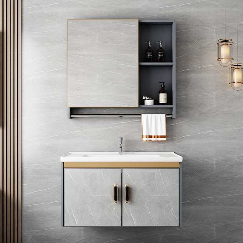 COD 50cm Bathroom Sinks complete set lavatory sink with Mirrow