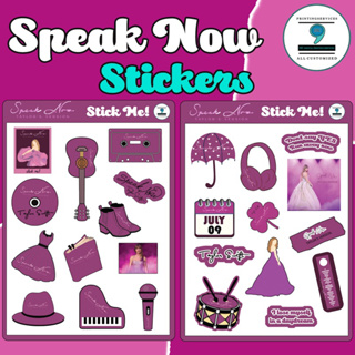 Speak Now Sticker Pack - Taylor Swift | Pin