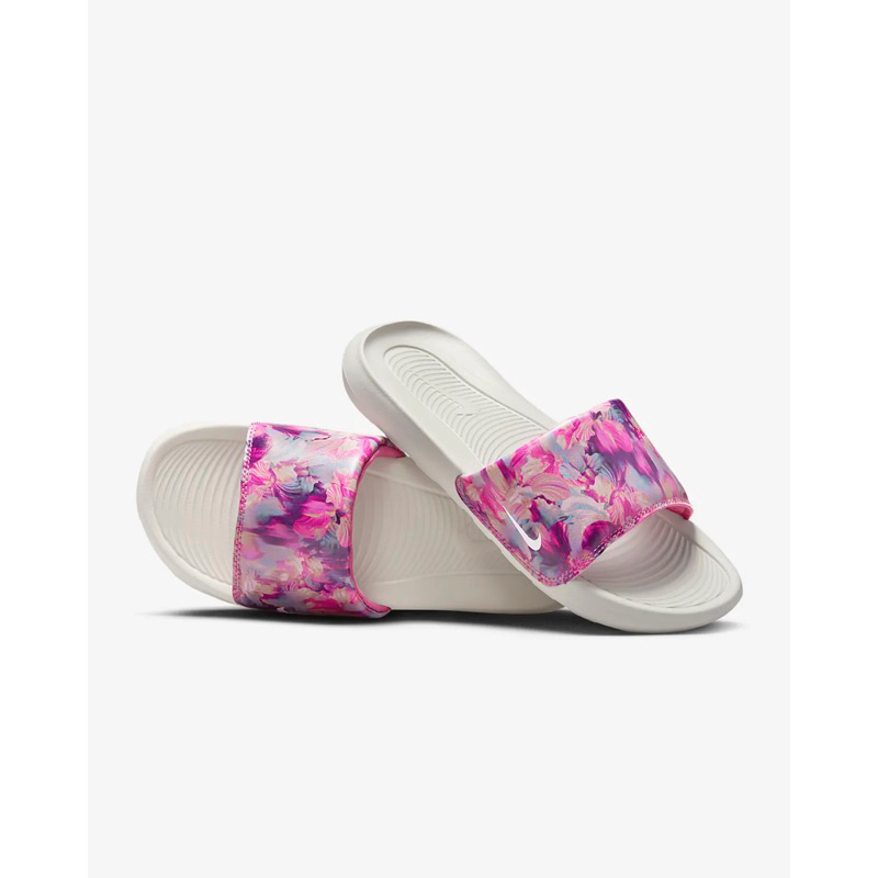 Nike slides flower shop print