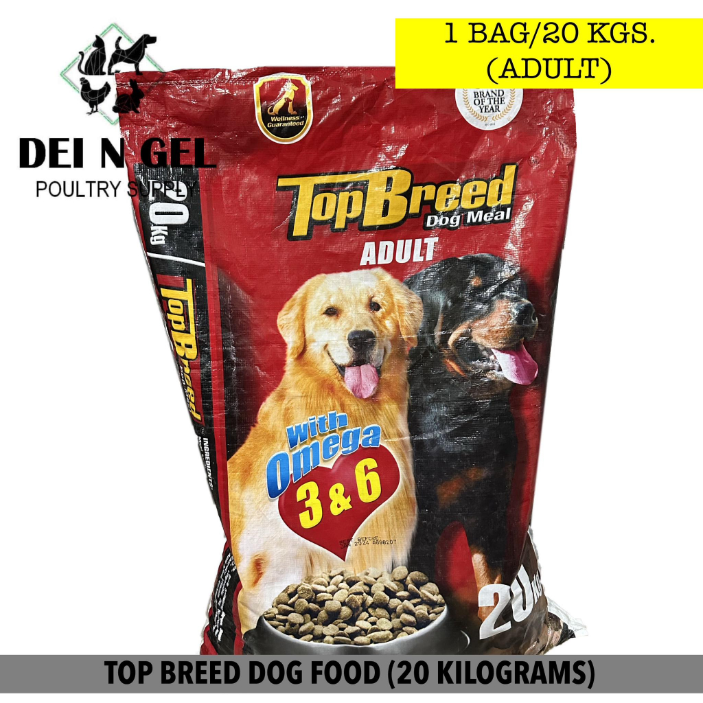 Top Breed Dog Food Puppy Adult 1 Sako 20 Kgs Shopee Philippines