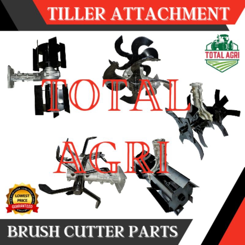 Lawn Mower Tiller Attachment Pine Ditching Weeding DEEP Ploughing Wheel