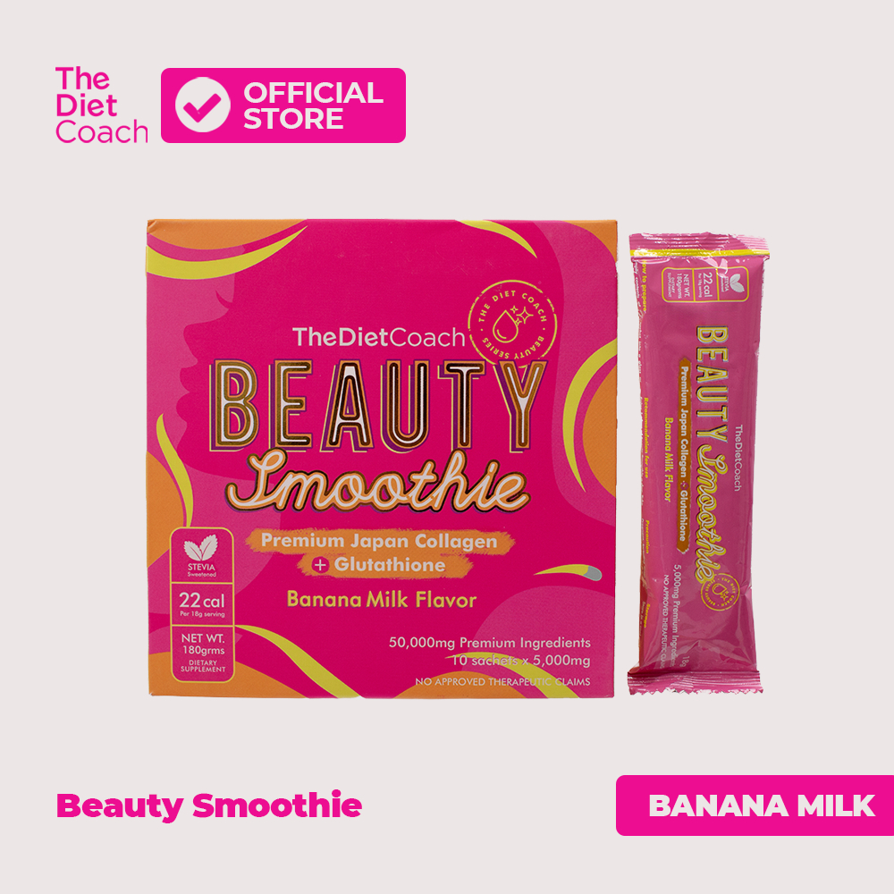 The Diet Coach Beauty Smoothie Banana Milk [Powdered Beauty Drink