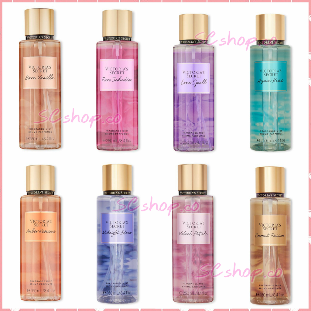 VS CLASSIC MISTS-Bare Vanilla| Velvet Petals| Pure Seduction| Love ...