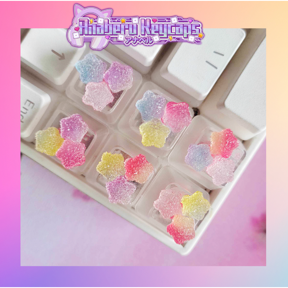 Mini Stars Keycaps (one piece only) | Shopee Philippines