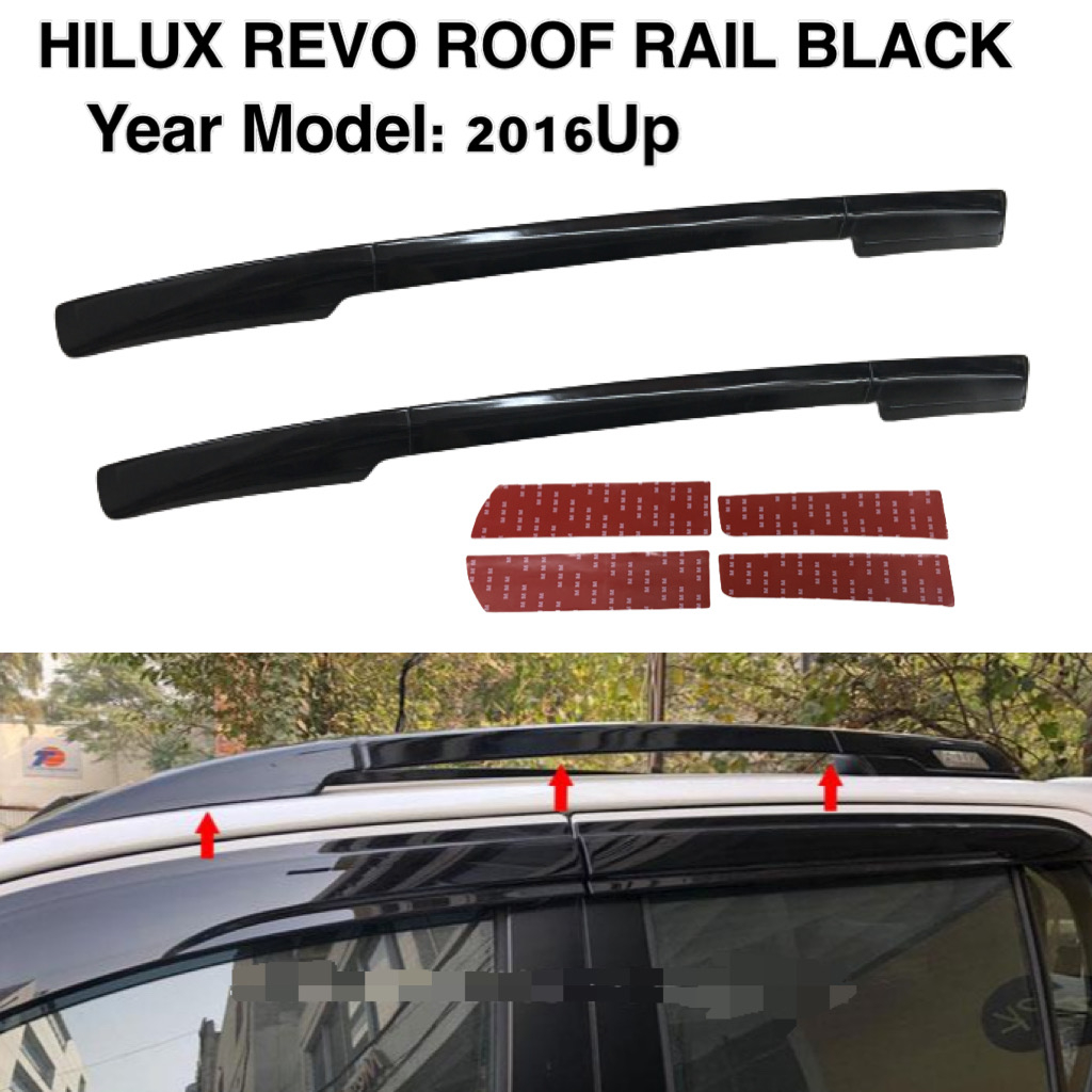 CAOS HILUX REVO 2016-2022 Roof Rail Rack Carrier Bars Car Exterior ...