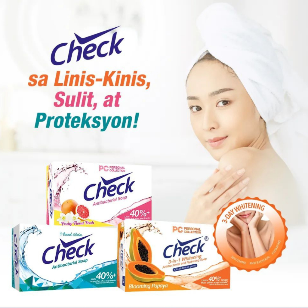 Personal Collectio Check Antibacterial Soap 135 grams ( 1 Box