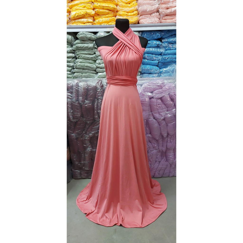 Pomelo 2025 peach gown