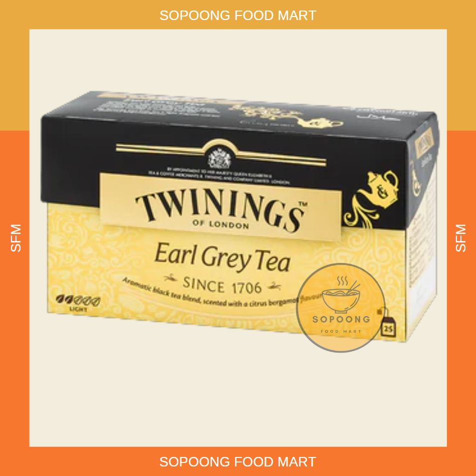 TWININGS of London Earl Grey Tea (2gx25s) Shopee Philippines