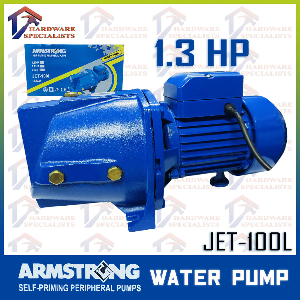 Armstrong SelfPriming Jet Water Pump 1.3HP JET100L Original Authentic