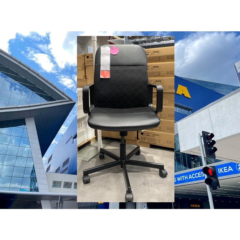 IKEA Authentic RENBERGET Swivel chair Bomstad black Original Shopee Philippines