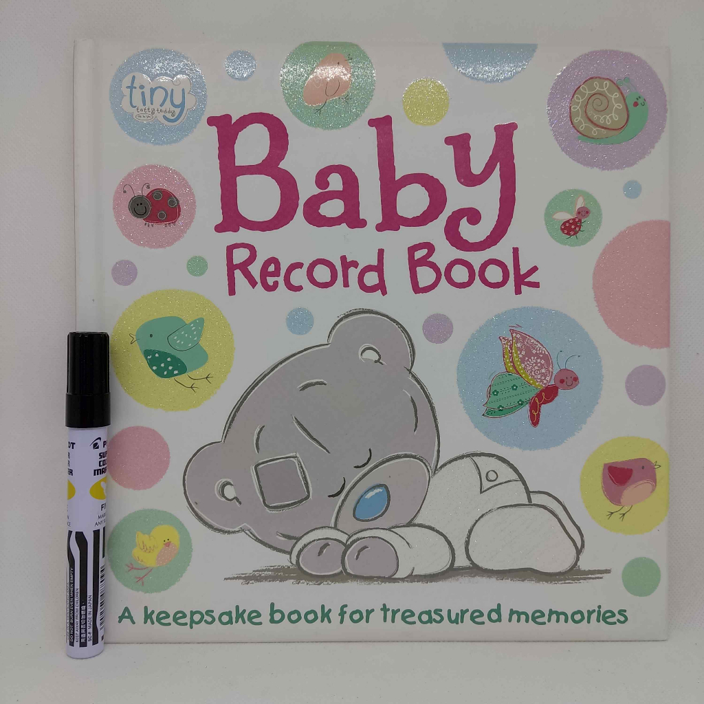 Baby Record Book (Padded) Shopee Philippines