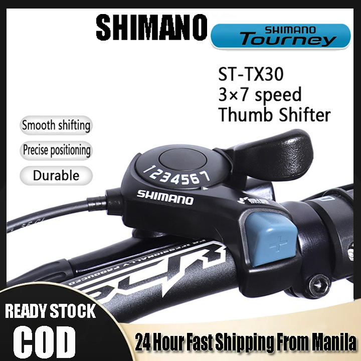 ATRONAW Pcs/Set SHIMANO Shift TX30 Bicycle Thumb Gear Shifter