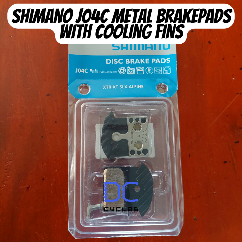 SHIMANO Metal J04C Brake Pads disc CYCLES ET SPORTS