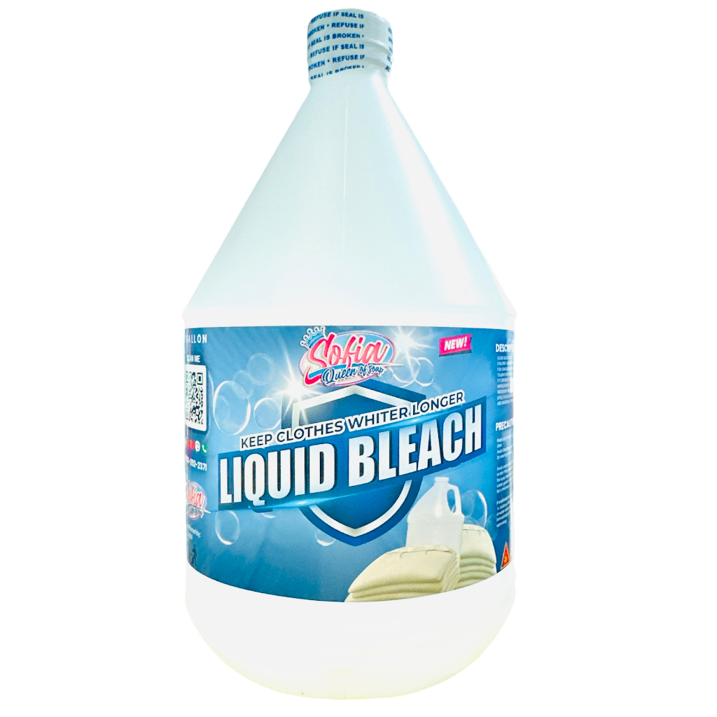 TBF Liquid Bleach (Clothes whitener & Disinfectant) 3200ml Gallon