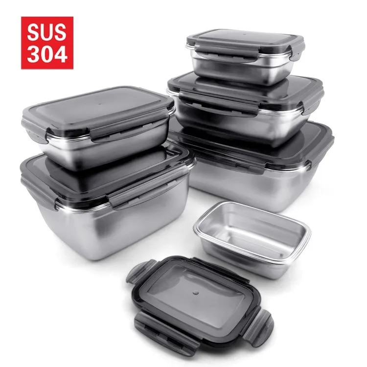 Korea Style Lunch box for Food Container Leakproof Freezer Food Storage