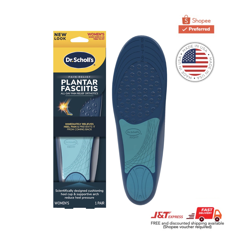 Dr. Scholl's Plantar Fasciitis Pain Relief Orthotics Insoles Men's and