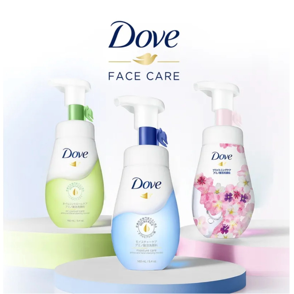 Dove Facial Cleansing Mousse Oil 160 Ml Exp 2025 ^ 