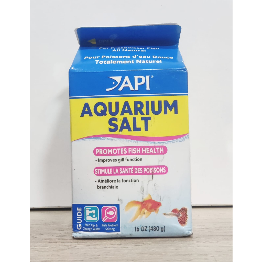 API Aquarium Salt 480g (16oz) | Shopee Philippines