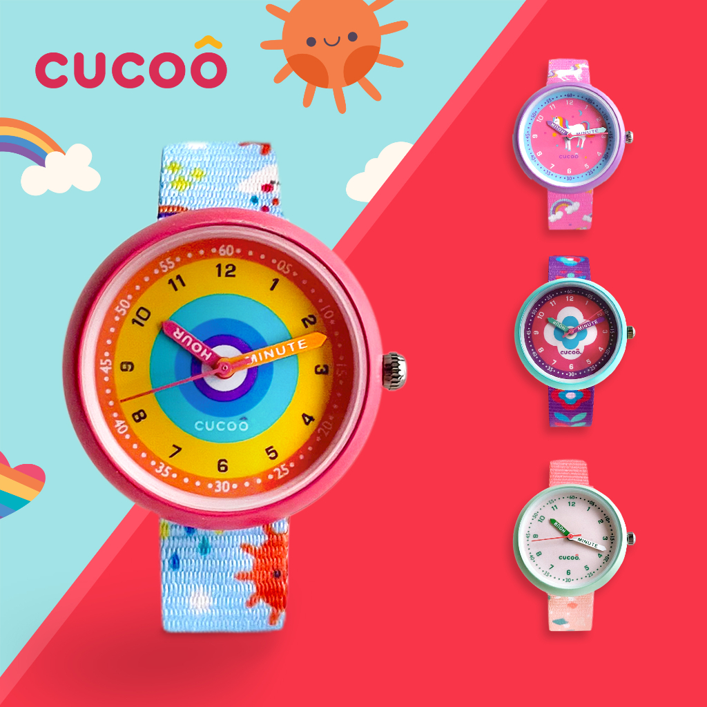 Cucoo Analog Kids Watches 33mm (11 designs) Shopee Philippines