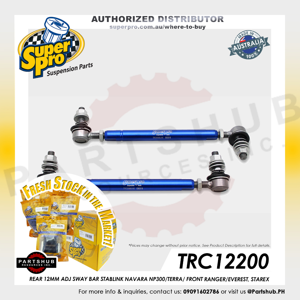 SUPERPRO TRC12200 RR SWAY BAR LINK (NAVARA NP300/TERRA/ FRONT RANGER