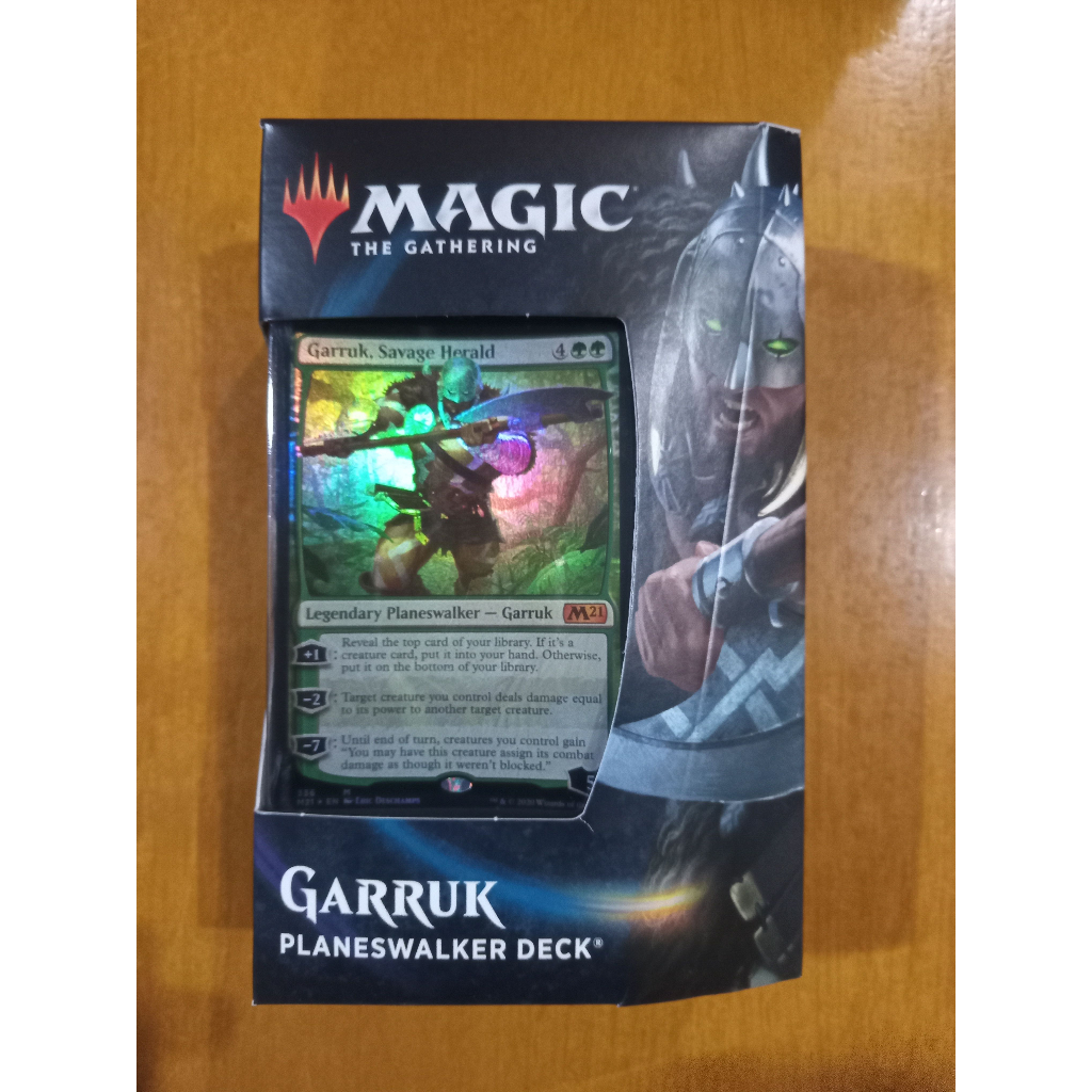 MTG Garruk Planeswalker Deck - Garruk Herold Der Wildnis Deutsch
