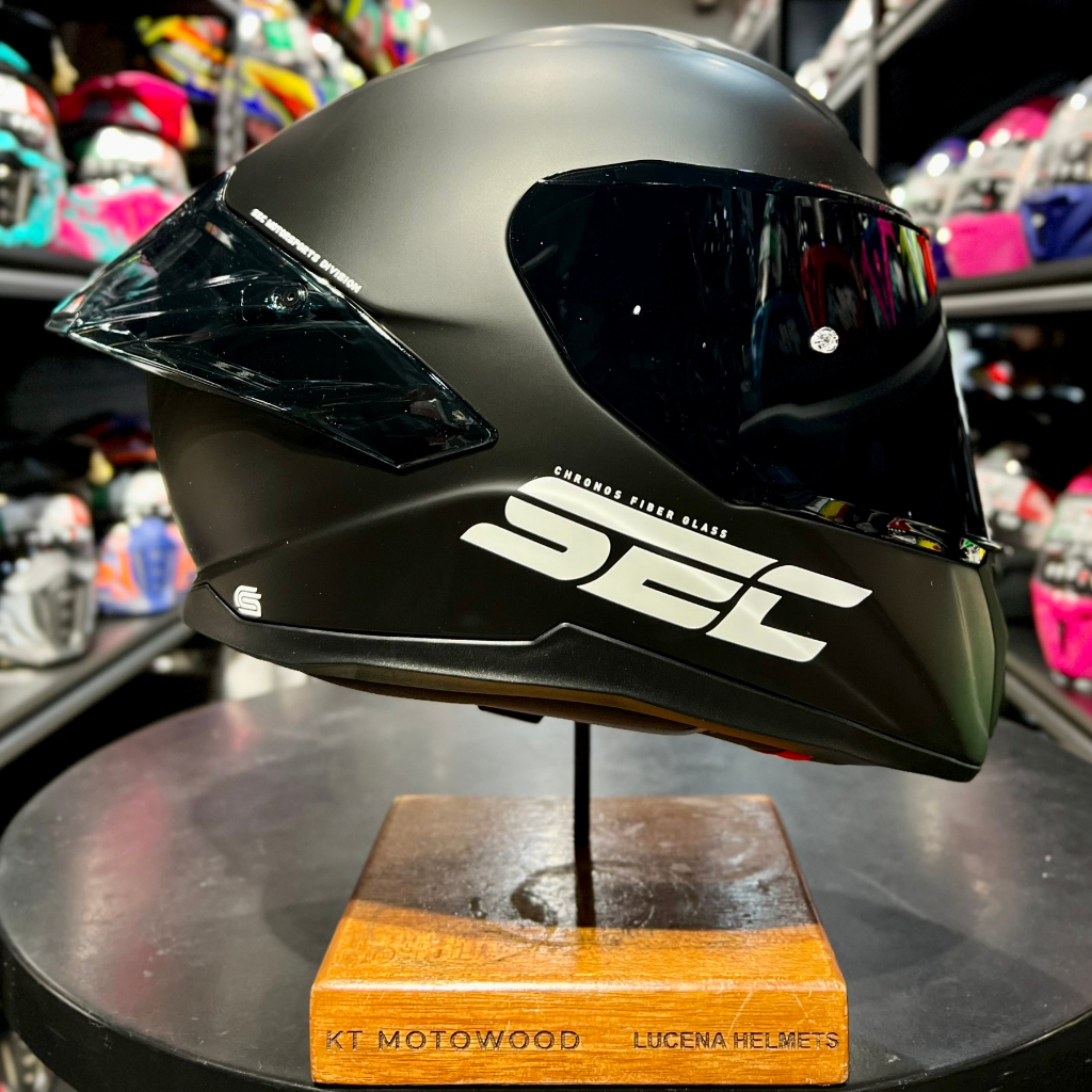 Sec Helmet Chronos Race Spec Full Face Single Visor Shopee Philippines