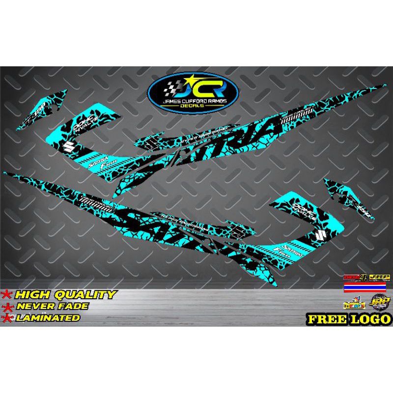 Raider Carb/Reborn Satria Decals sticker Shopee Philippines