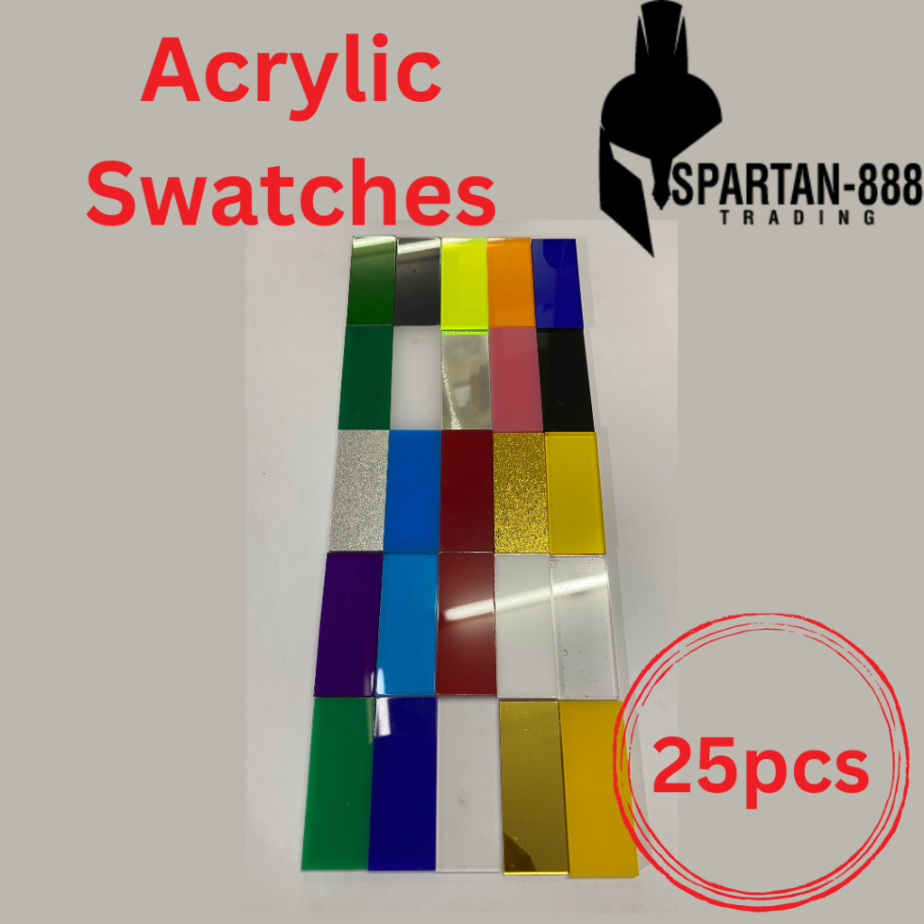 Acrylic sheet Color chart swatches | Shopee Philippines