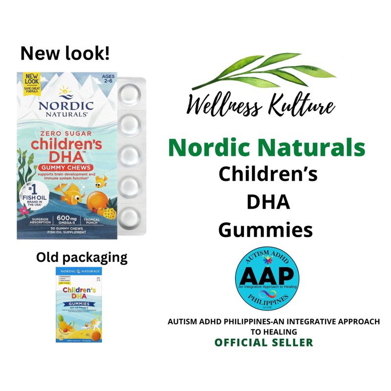 Nordic Naturals Children's DHA Gummies 600mg Omega 3 Shopee Philippines