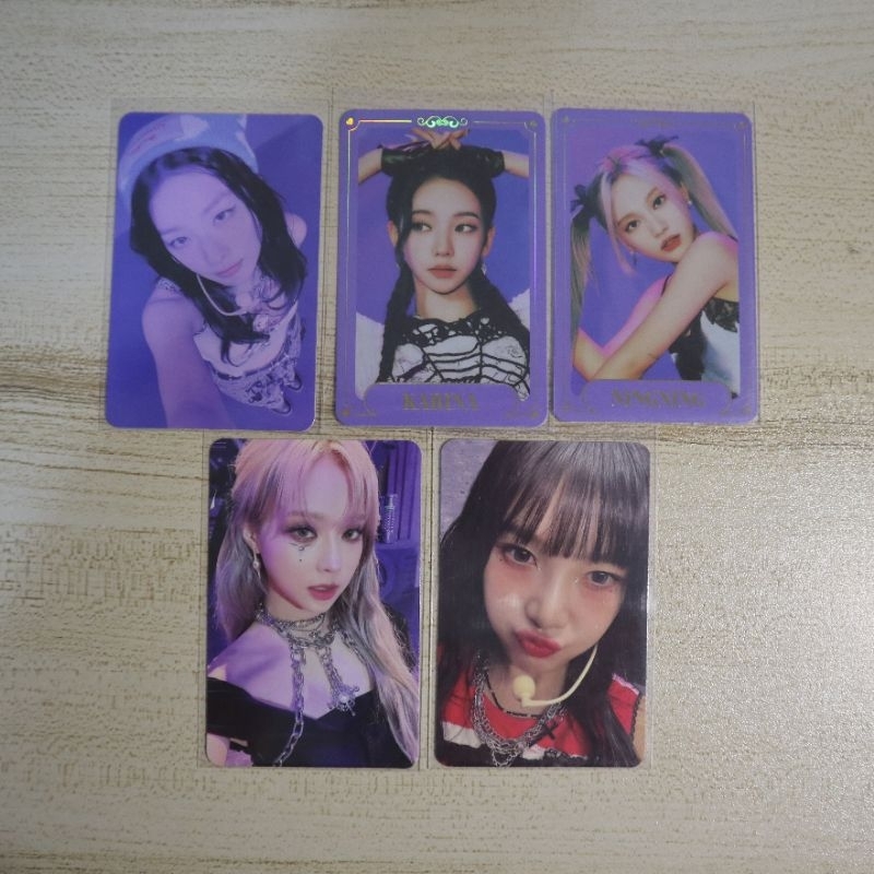 Sale! Red Velvet Aespa Photocards Indemand | Shopee Philippines