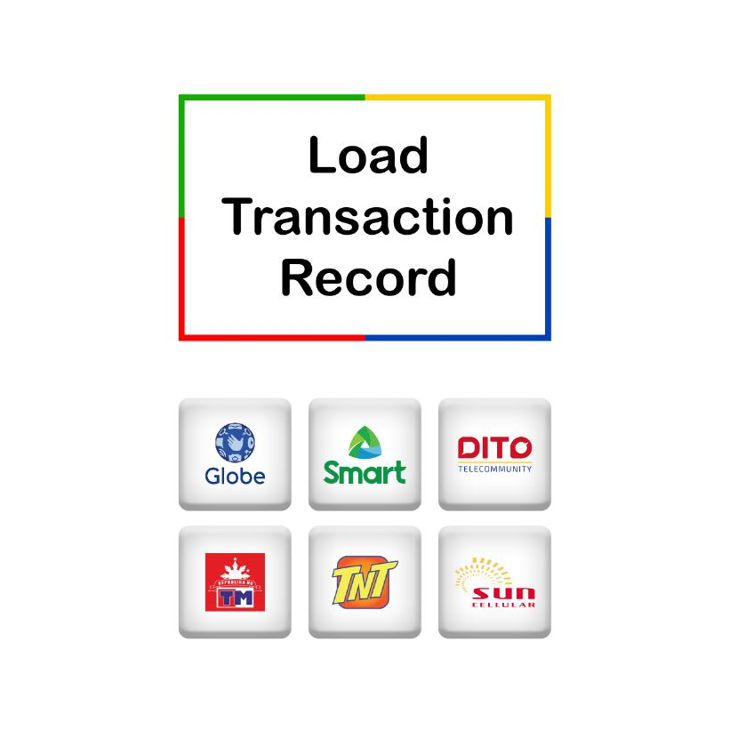 Gcash Transaction Record Book Notebook Tracker Refillable And Laminated Signage And G Cash 4103