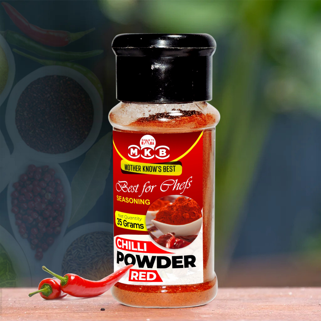 Red Chilli Powder Seasoning 35g Mother Knows Best (MKB) | Shopee ...