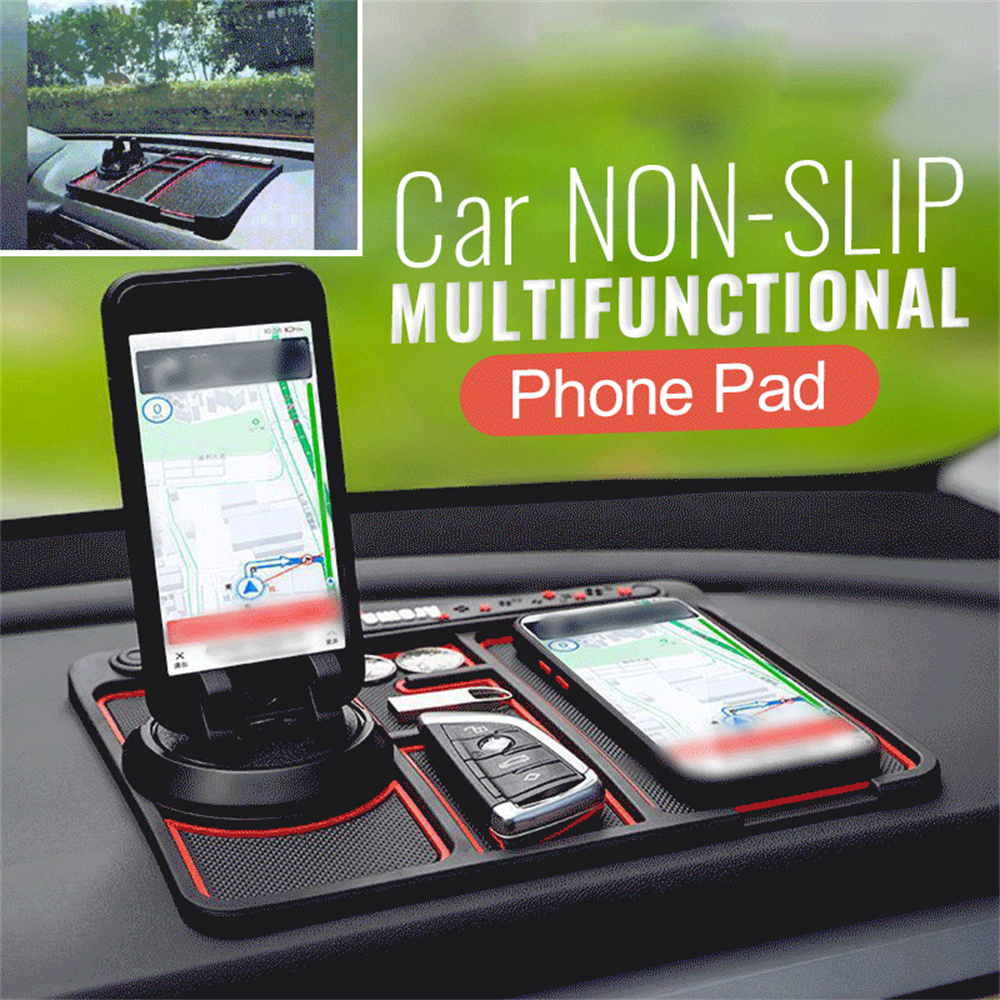 Car Dashboard Anti-slip Mat Multi-function Storage Mobile Phone Anti ...