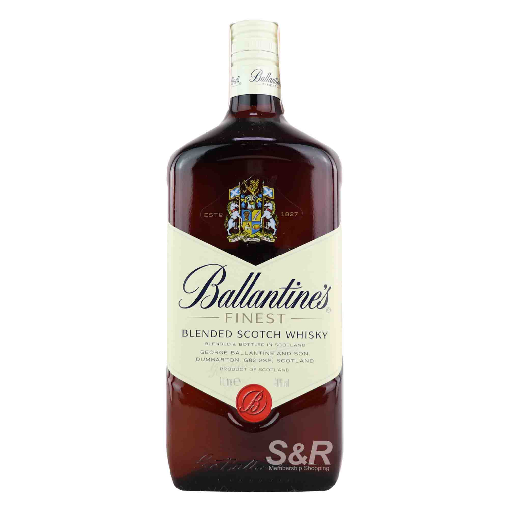 Ballantine's Finest Blended Scotch Whisky 1L | Shopee Philippines