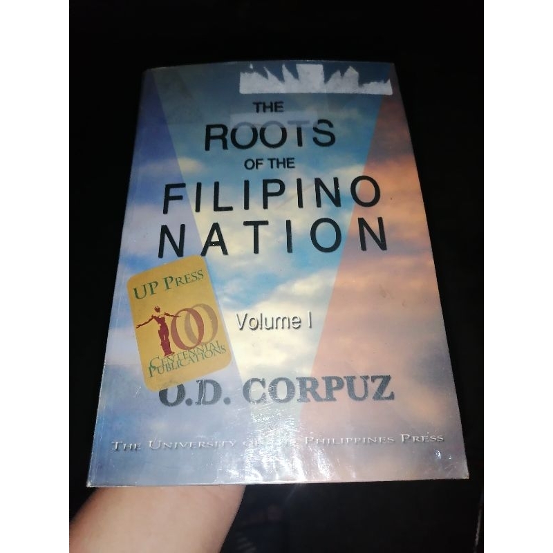 The roots of the Filipino Nation Volume 1 by Corpuz | Shopee Philippines