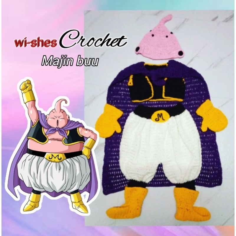 Majin buu Costume crochet (Pre-order) | Shopee Philippines