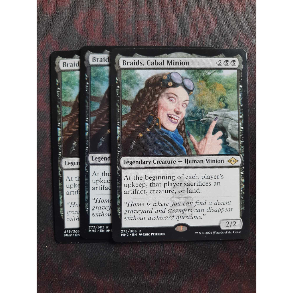 Braids, Cabal Minion ( MTG / Rare / Legendary Creature / MH2 ) | Shopee ...