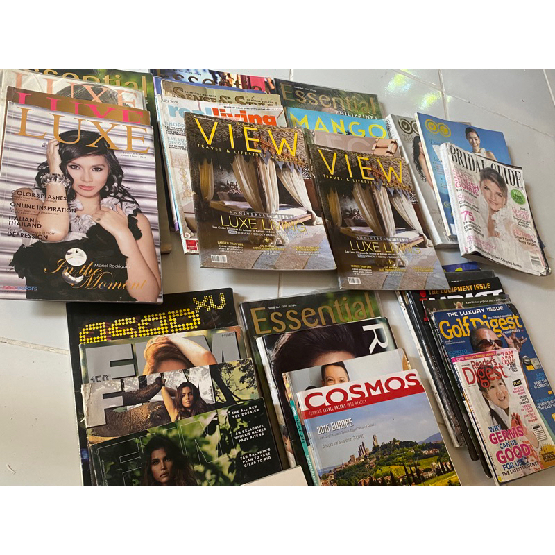 magazine mixed Bundle | Shopee Philippines