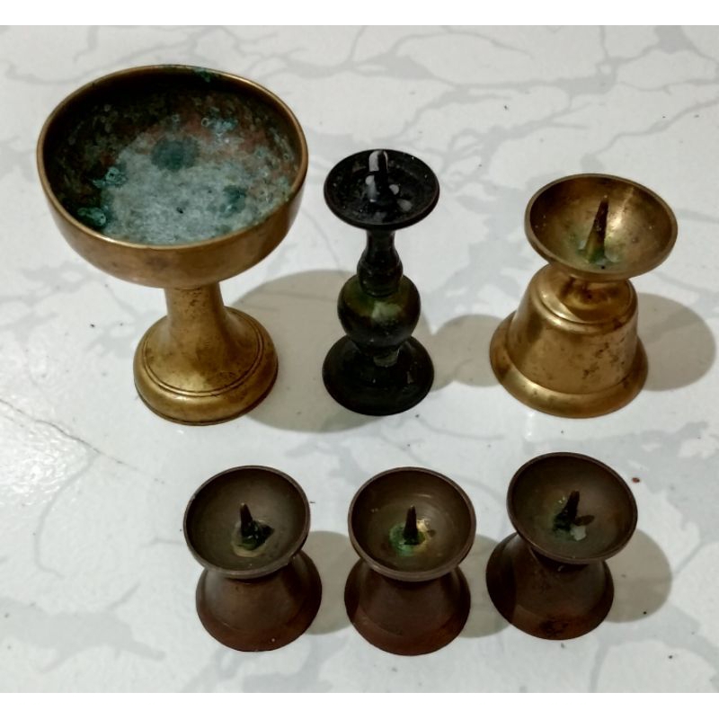 VINTAGE BRASS CANDLE HOLDER JAPAN SOURCE Shopee Philippines