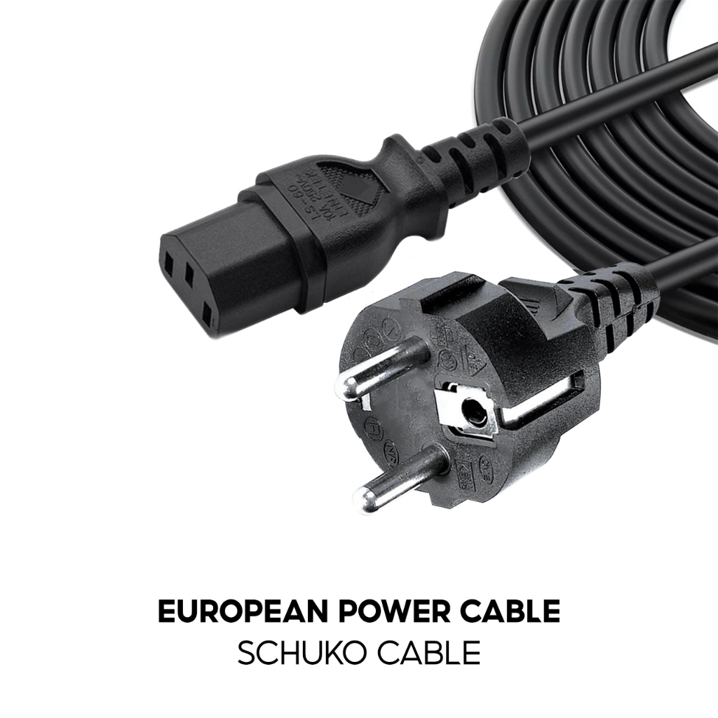Assorted Cables 2 ( European Cord, 25 Pin ,9 Pin to 25 Pin ) | Shopee ...