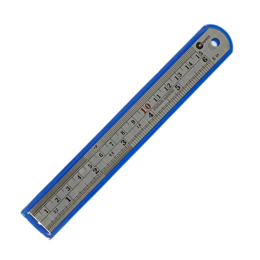 Stainless Steel Ruler (Classic) Metal Measure 150mm Shopee Philippines