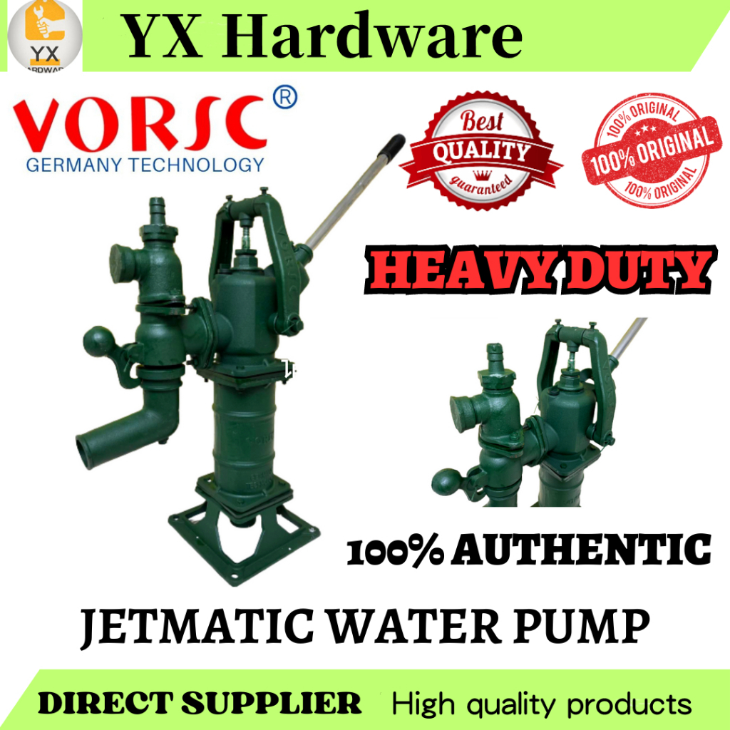 ARMSTRONG Manual Jetmatic Pump Heavy Duty Hand Water Pump POSO Original