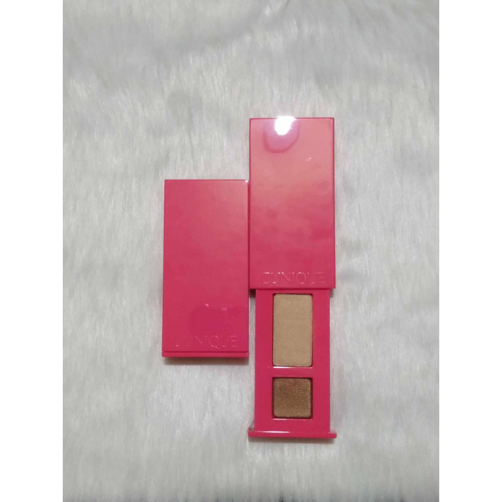 Clinique Eyeshadow Duo (01 Like Mink) Shopee Philippines