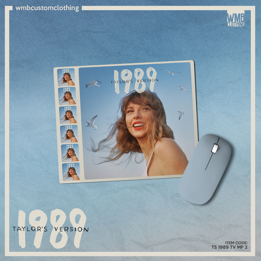 1989 Taylor's Version Mouse Pad by WMB Clothing | Shopee Philippines